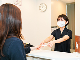 スムーズに相談できるサポート体制